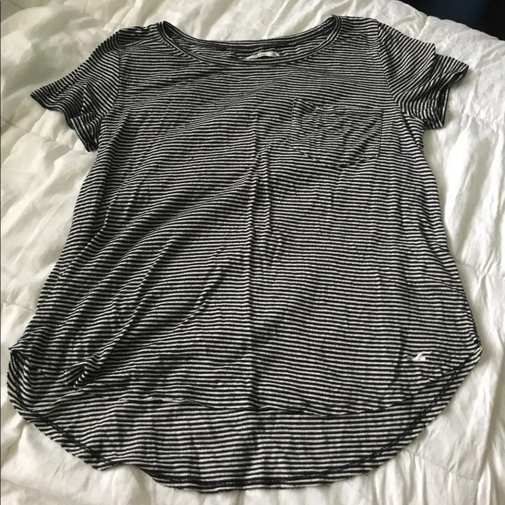 Hollister striped tshirt